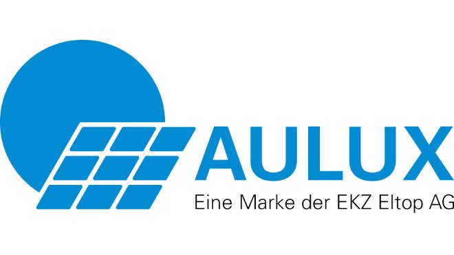 Logo von AULUX, einer Marke der EKZ Eltop AG