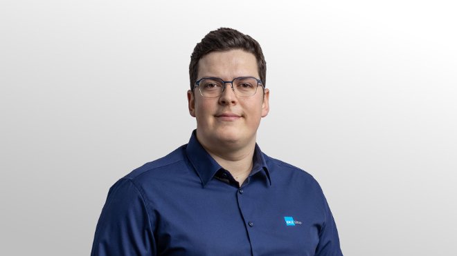 Auftragsleiter von EKZ Eltop Filiale Einsiedeln, Cedric Ochsner