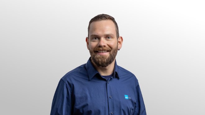 Auftragsleiter Solar von EKZ Eltop Filiale Einsiedeln, Markus Marty